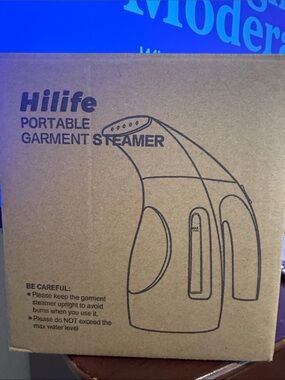 Portable Garment Steamer - Brown